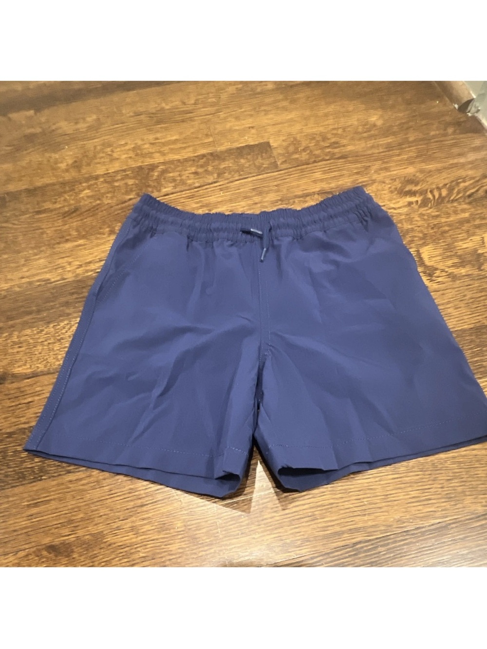 Class Club Navy Stretch Athletic Shorts with Drawstring